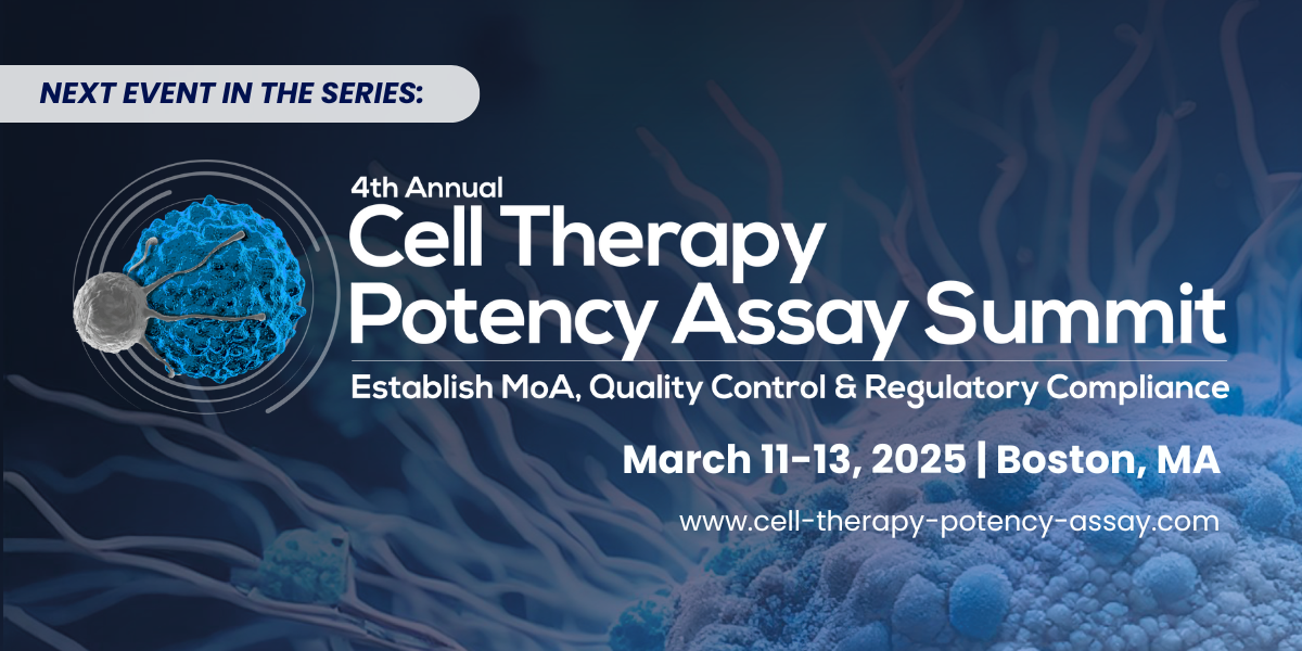 4th Cell Therapy Potency Assay Summit